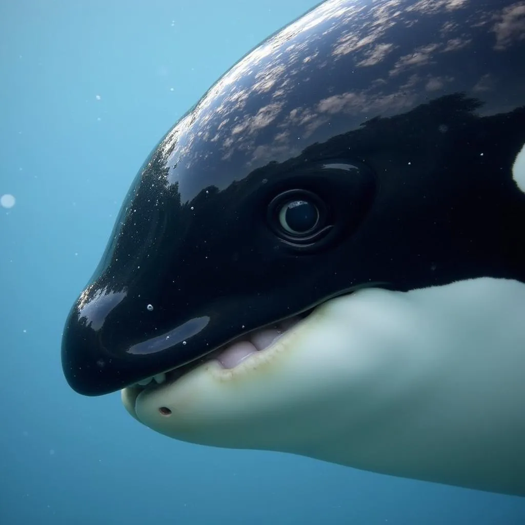 Killer Whale Eye Placement