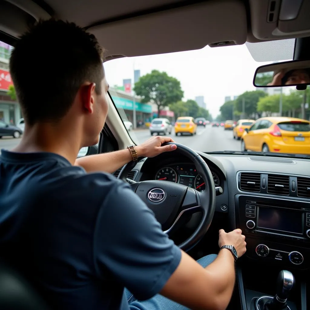 Learning clutch control in Hanoi's traffic