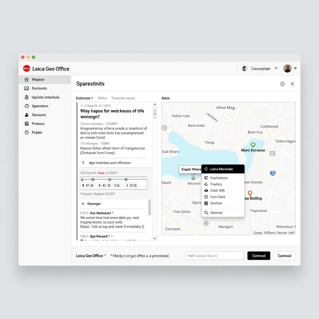 Leica Geo Office Interface