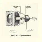 Light Bulb Camera Structure