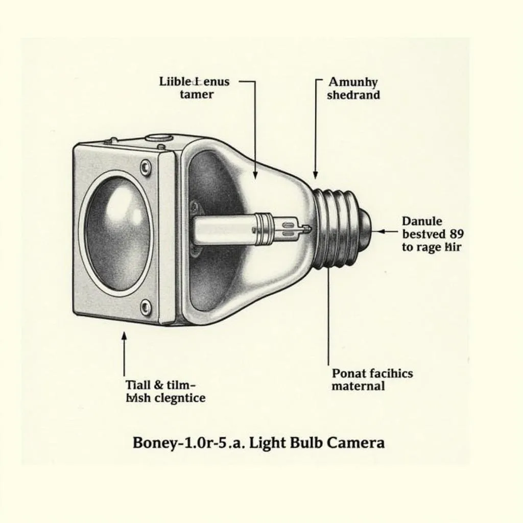 Light Bulb Camera Structure