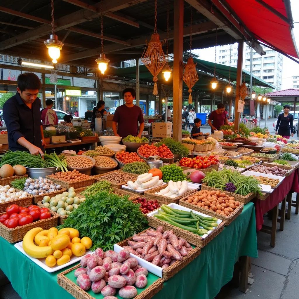 Local Market in Quy Nhon