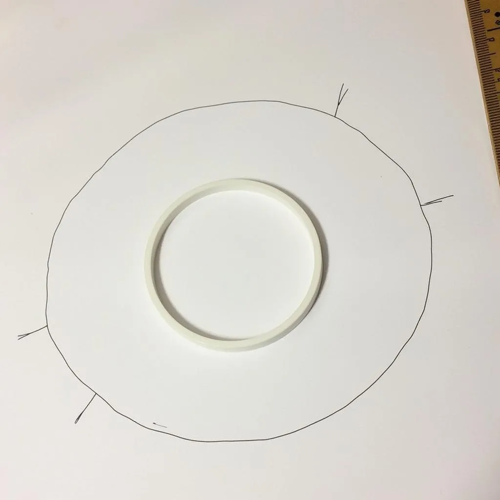 Measuring Ring Size with Ruler