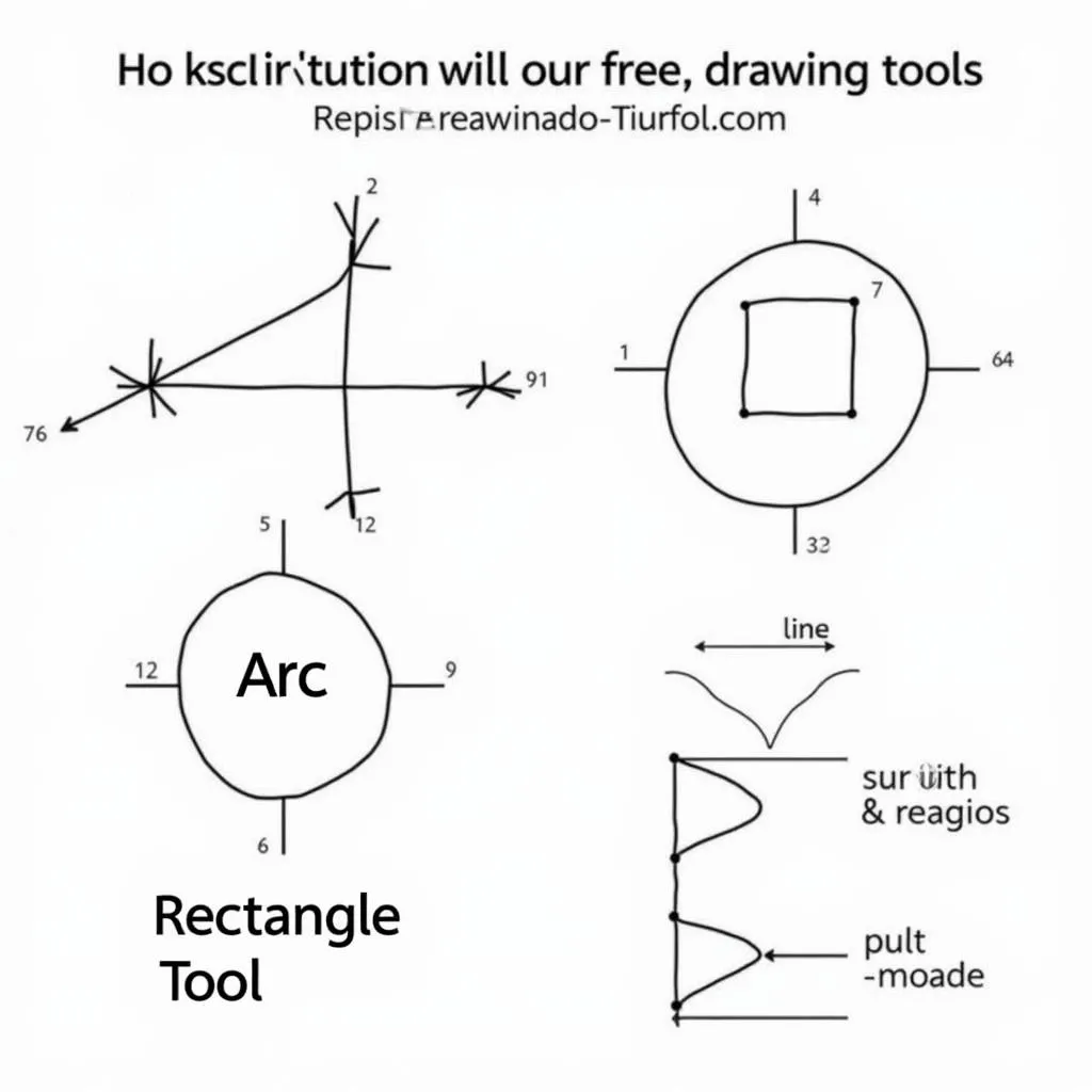 Screenshot of drawing tools in Microstation V8i