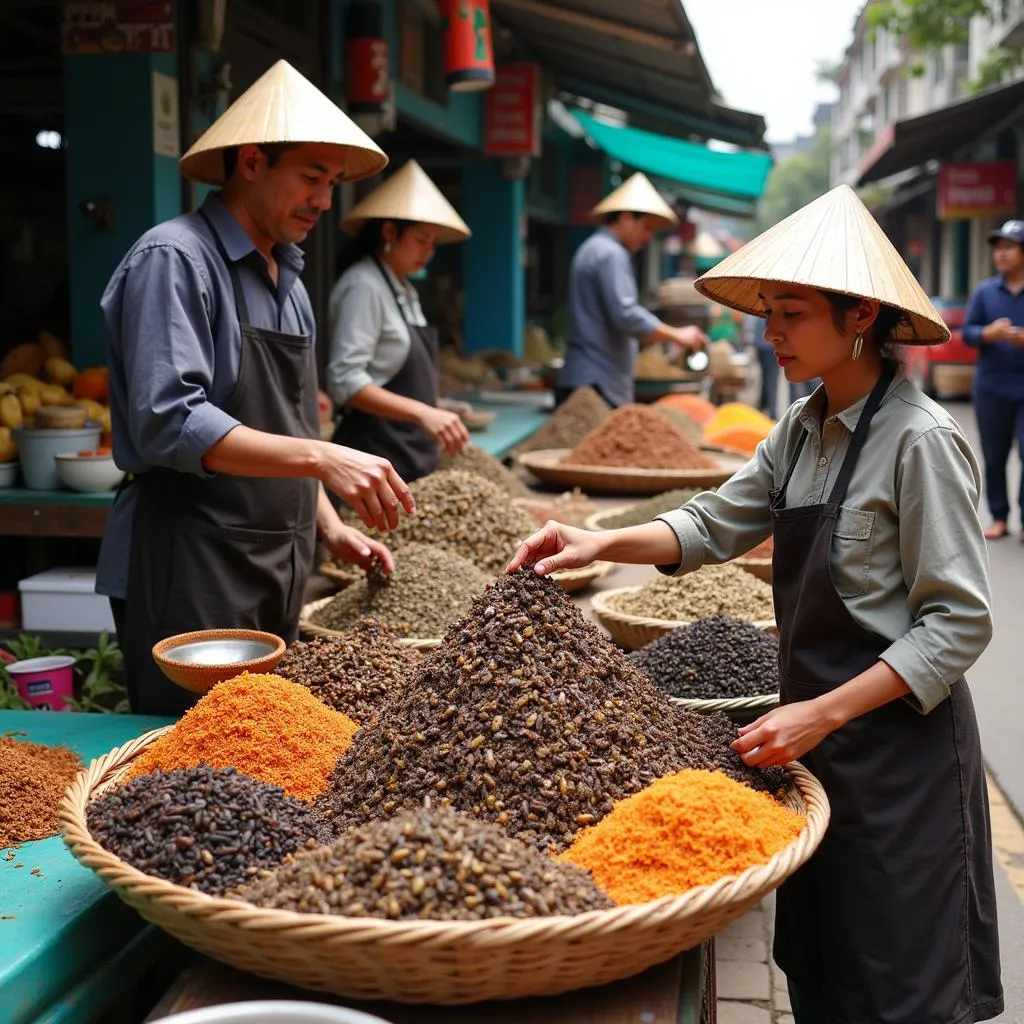 Natural Pest Control in Hanoi Market