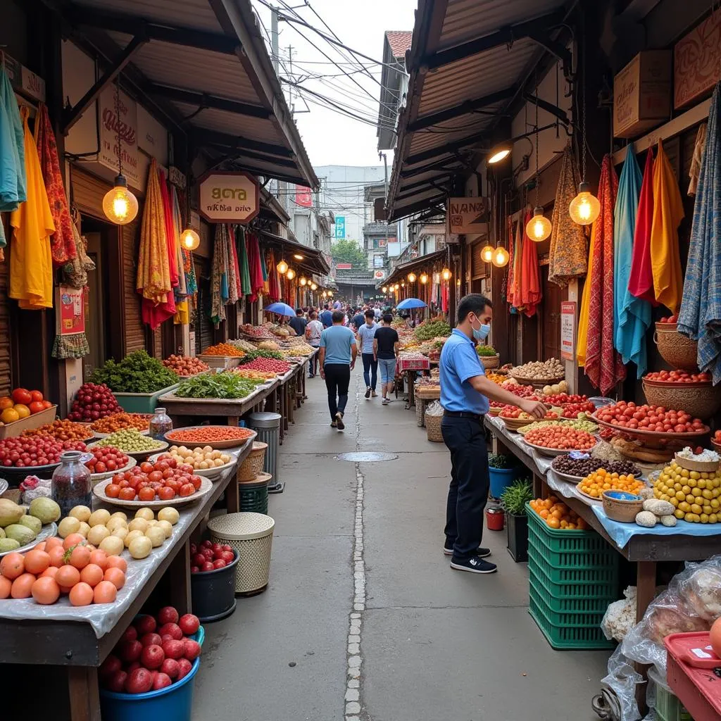 Ninh Hiep Market Vendors