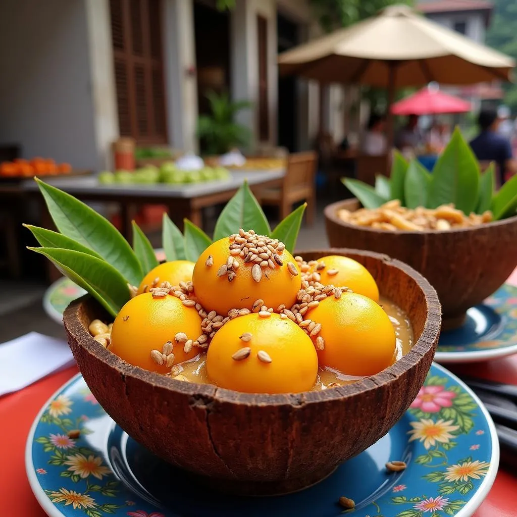 Nom Dua Coconut Dessert Hanoi