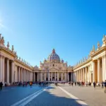 The Papal Palace in Vatican City