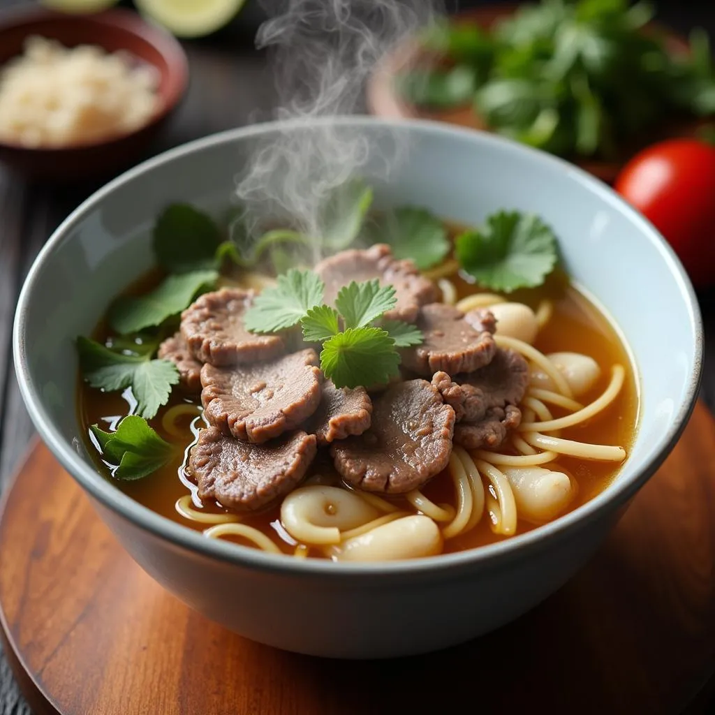 Pho Bo - Vietnamese Beef Noodle Soup