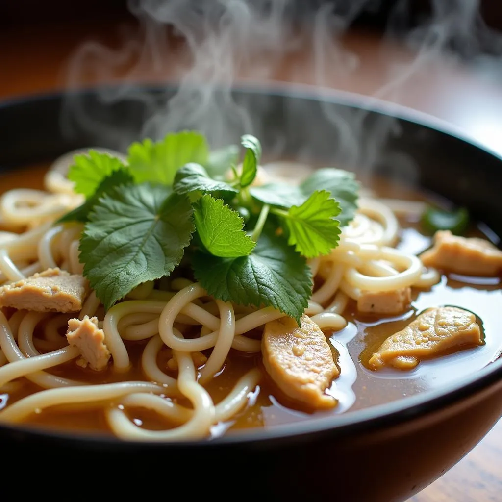 Vietnamese chicken noodle soup - Pho Ga