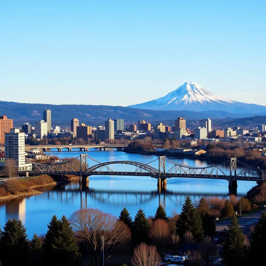 Portland, Oregon cityscape