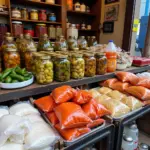 Preservatives in a Hanoi Market