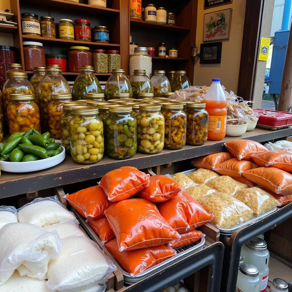 Preservatives in a Hanoi Market