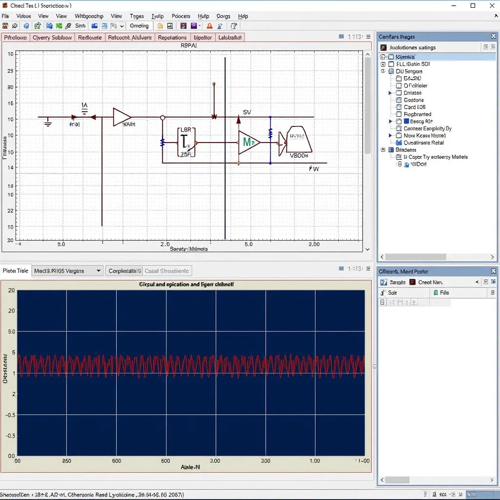 Circuit simulation in Proteus 8