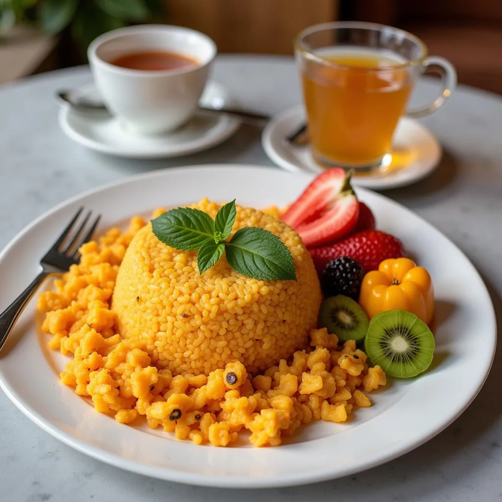 Hanoi Pumpkin Sticky Rice