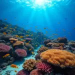 Red Sea Coral Reef with Diverse Marine Life