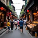 Searching for Hamer Candy in Hanoi's Old Quarter