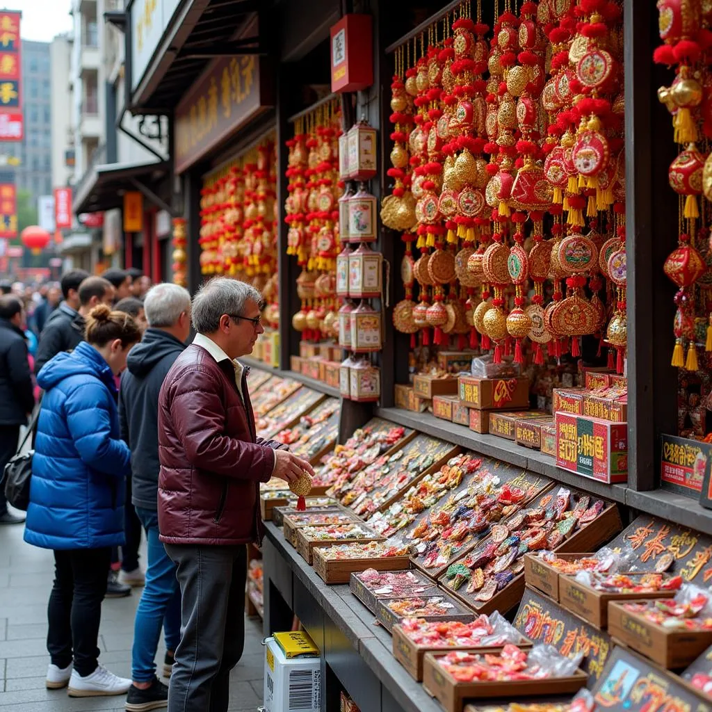 Shopping for Lucky Charms at Dong Xuan Market in Hanoi