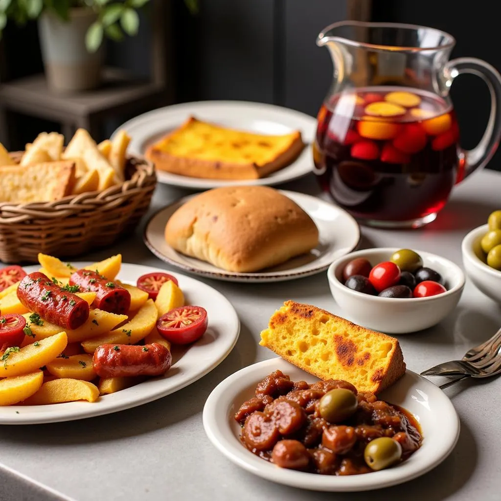 Assortment of Spanish Tapas