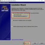 SQL Server Installation Wizard screenshot