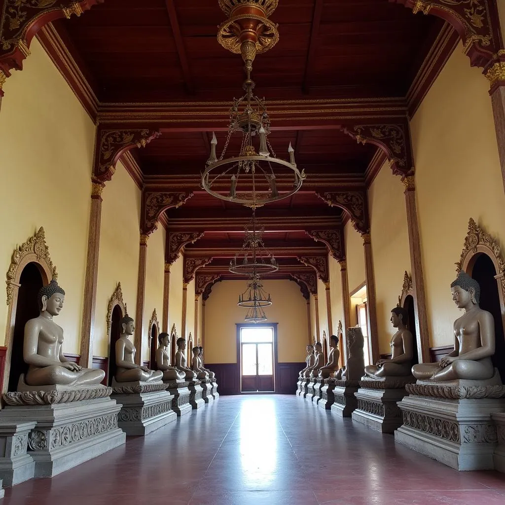 Tam Chuc Pagoda Main Hall Interior