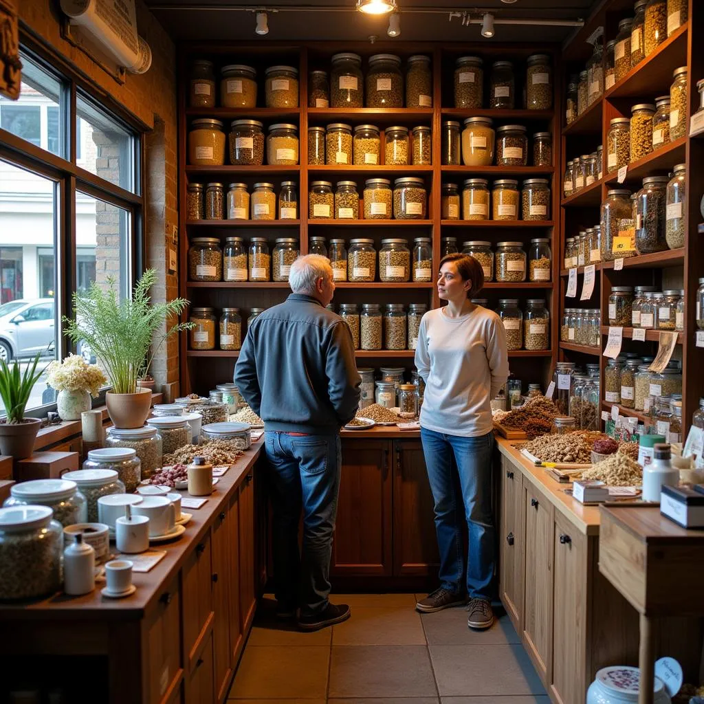 Traditional medicine shop in Ho Chi Minh City