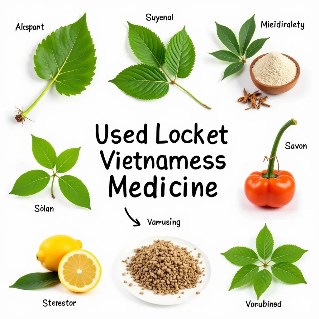 Traditional Vietnamese medicine ingredients