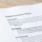 Travel Insurance Policy