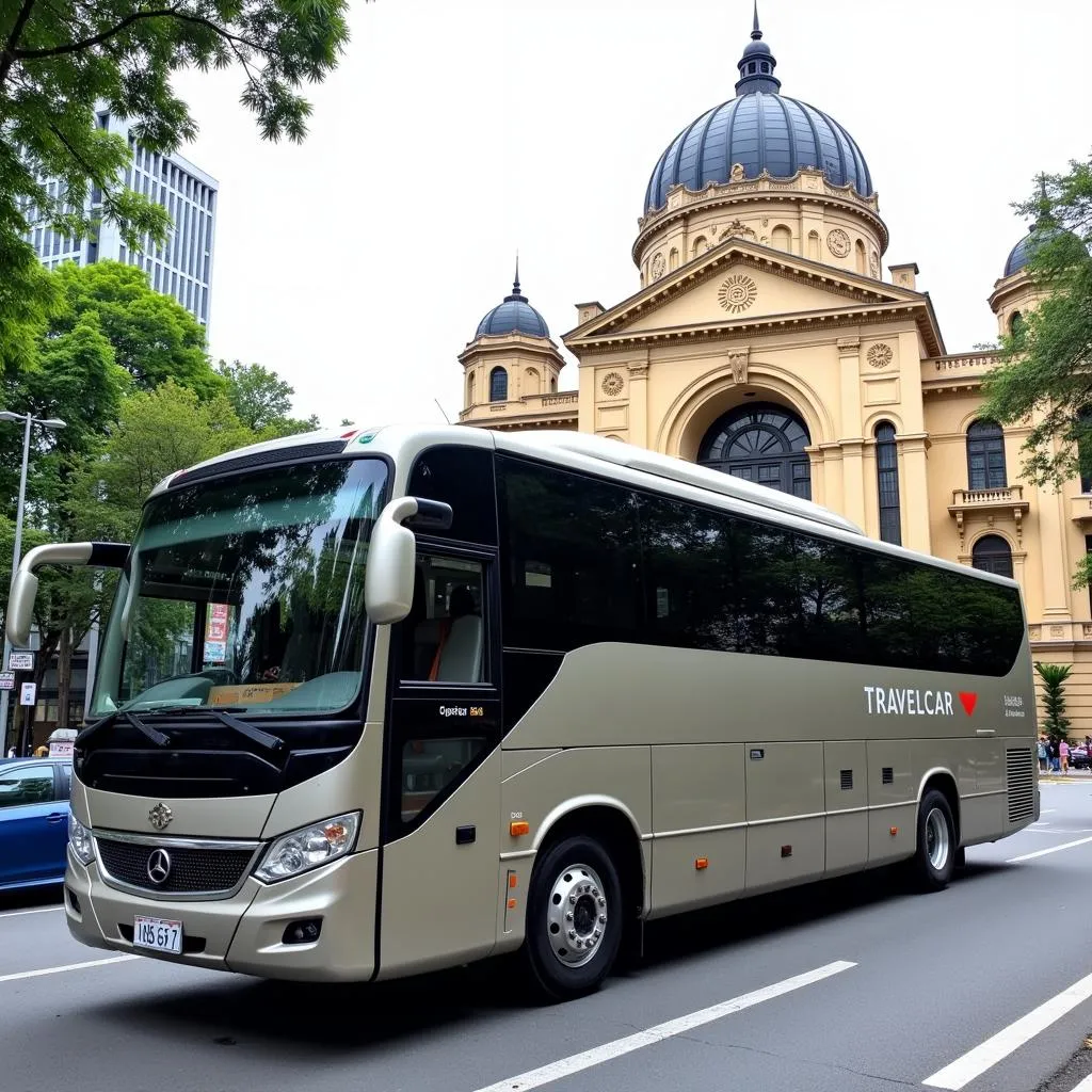 TRAVELCAR Bus in Hanoi