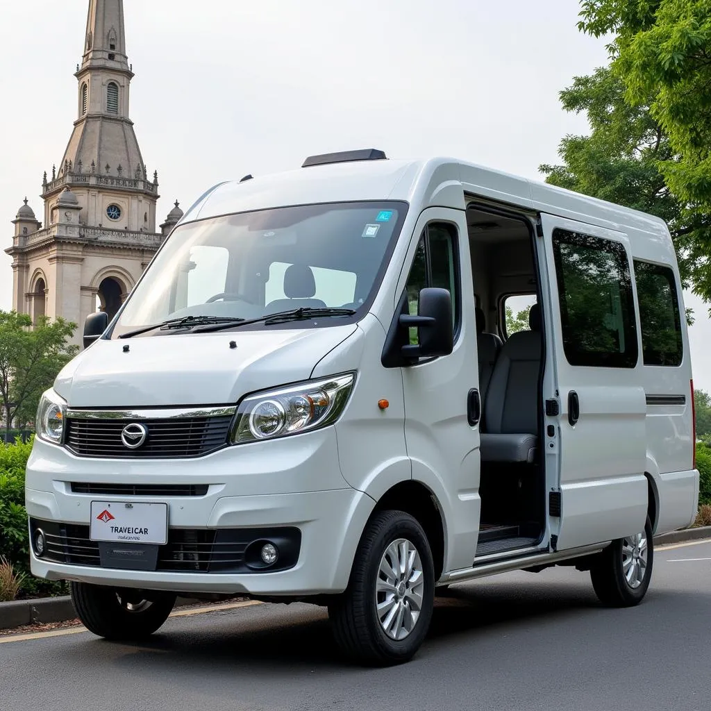 TravelCAR's comfortable van in Hanoi