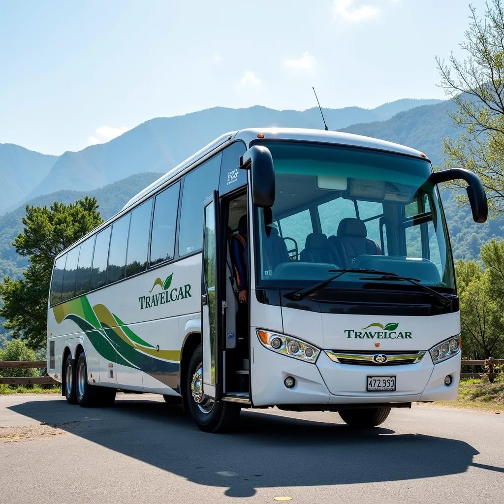 TRAVELCAR Bus in Ecopark