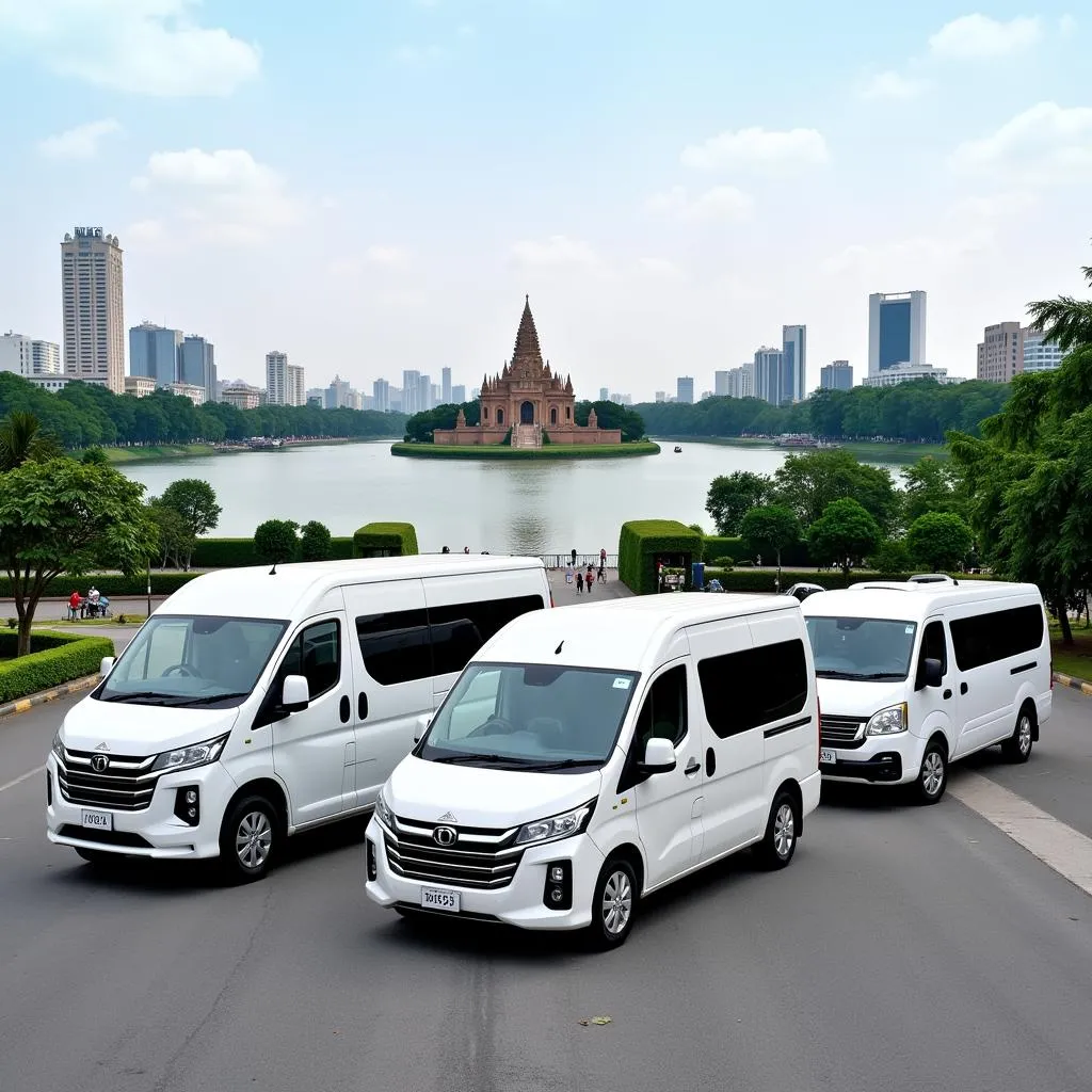 Travelcar fleet in Hanoi