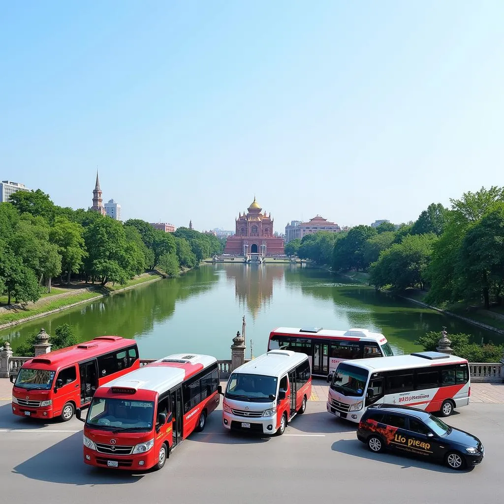 TRAVELCAR fleet of vehicles in Hanoi