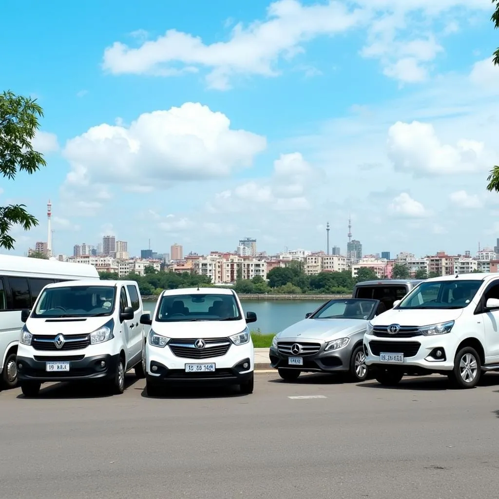 Travelcar vehicles in Hanoi