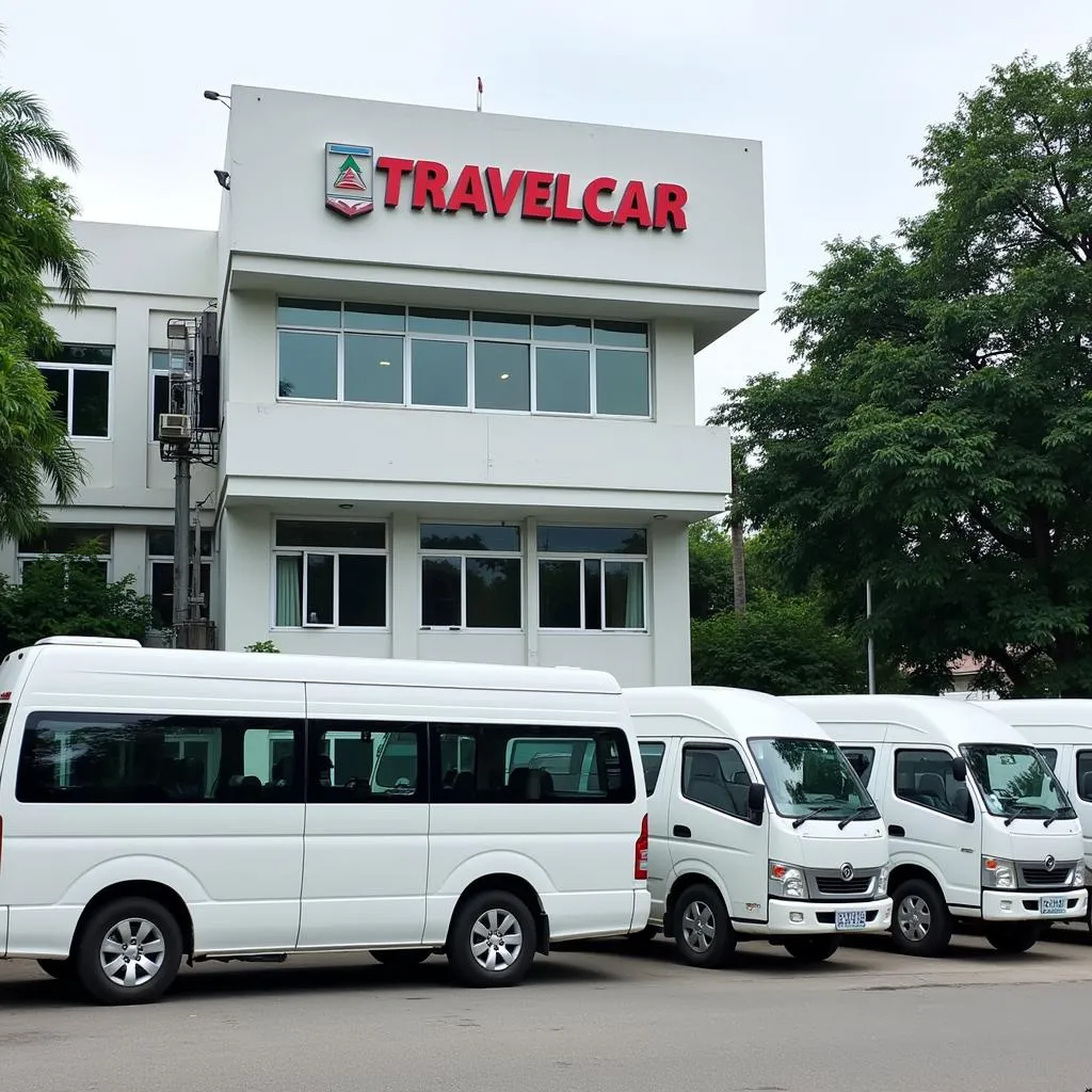 TRAVELCAR Fleet Parked in Hanoi