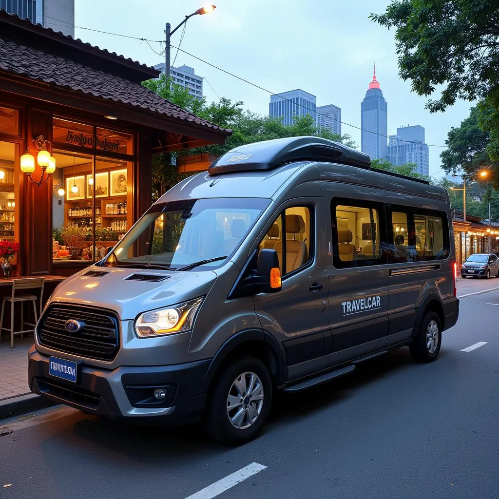 TRAVELCAR van in Saigon