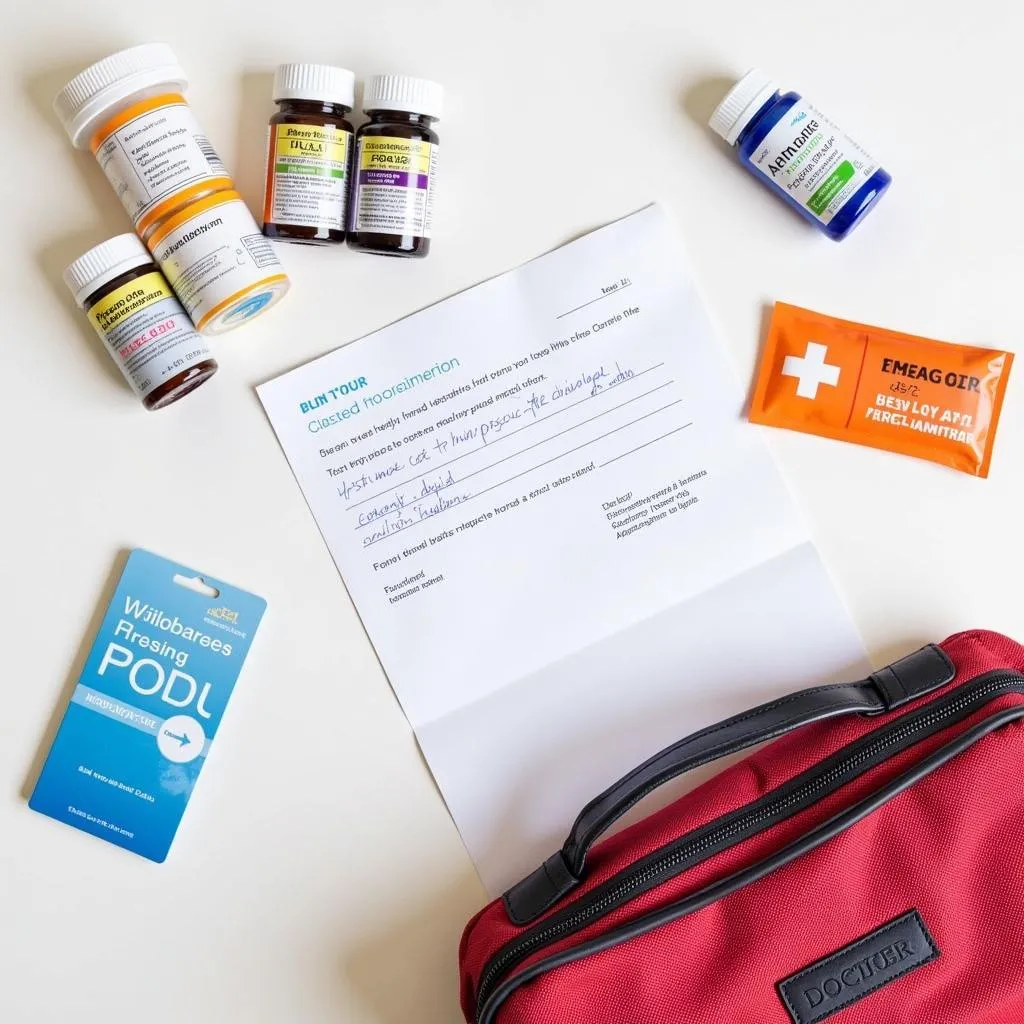 Essential Items for Traveling with Medication