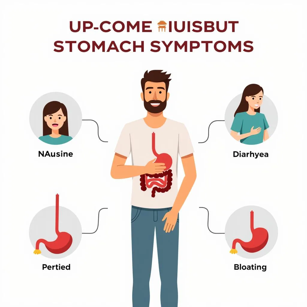 Common upset stomach symptoms