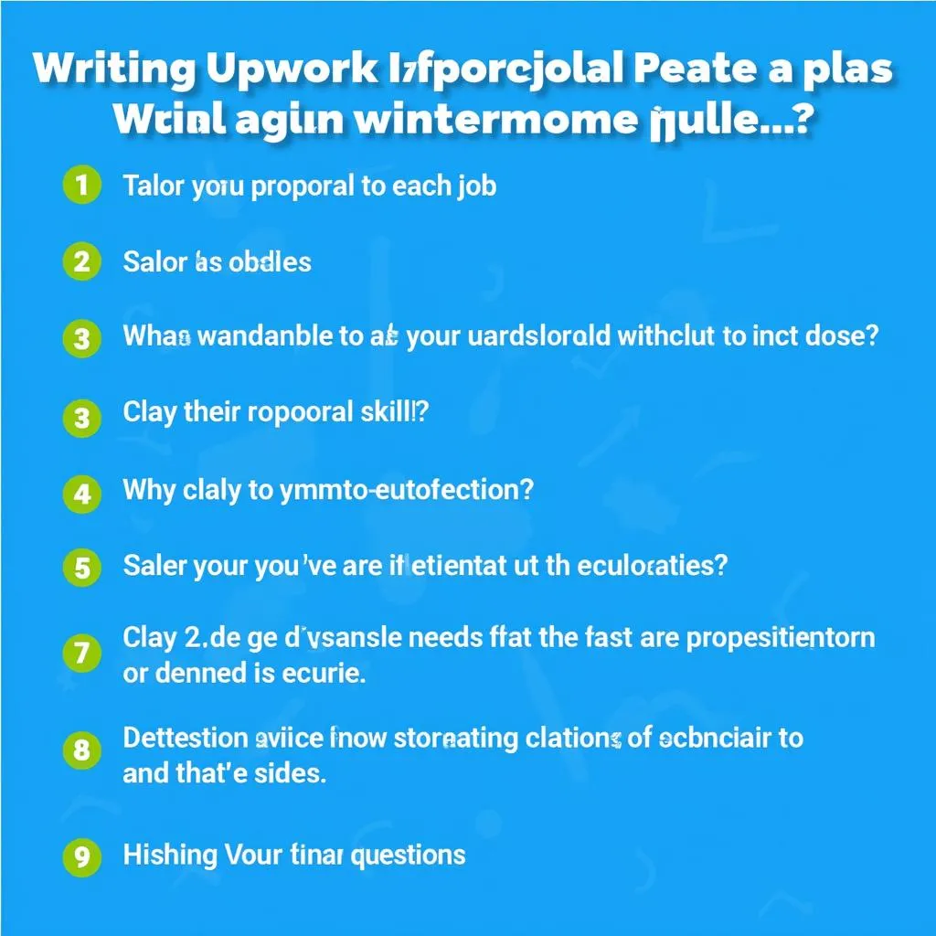 Upwork Proposal Writing Tips