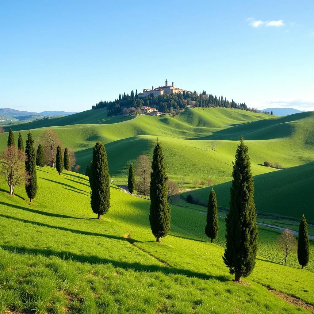 Val d'Orcia Tuscany Landscape