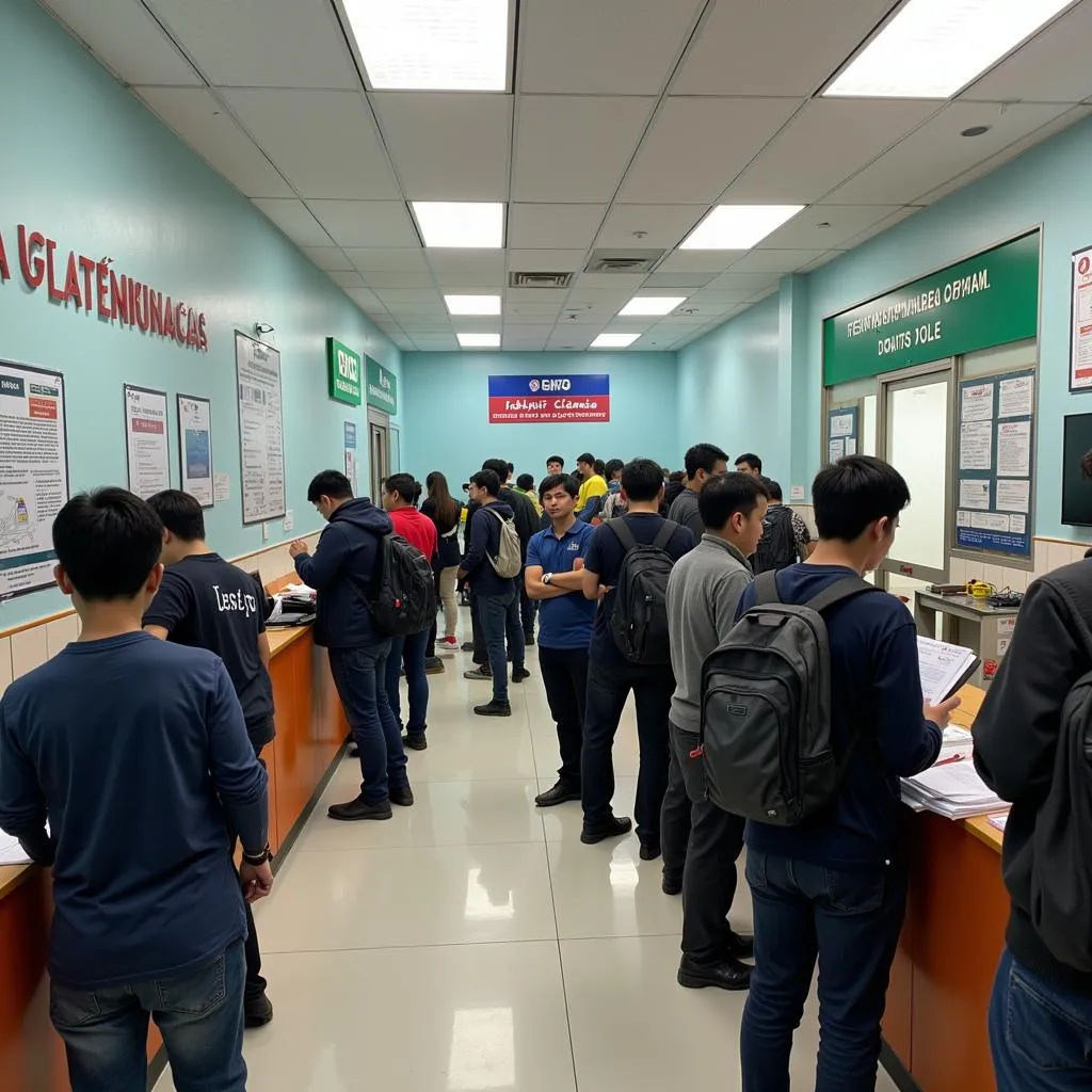 Vehicle Registration Office in Hanoi