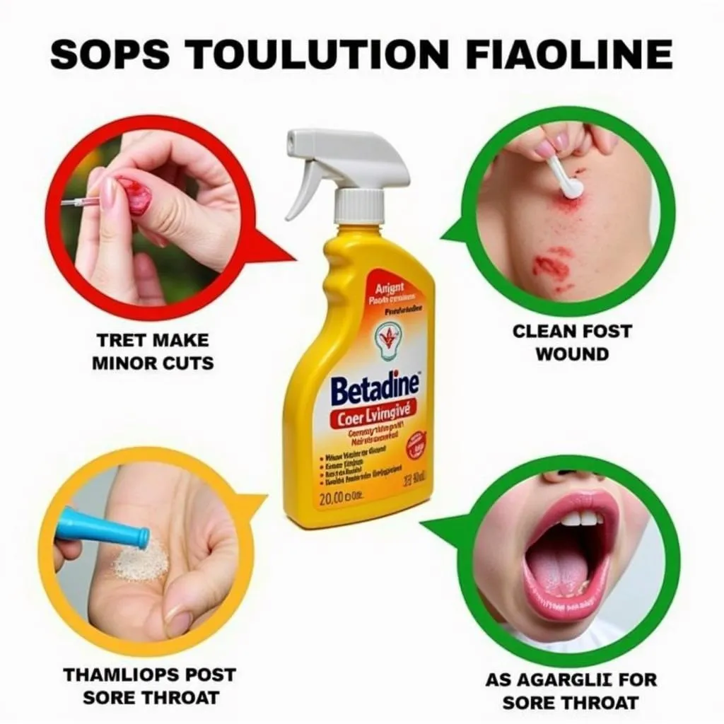 Various Uses of Betadine Solution