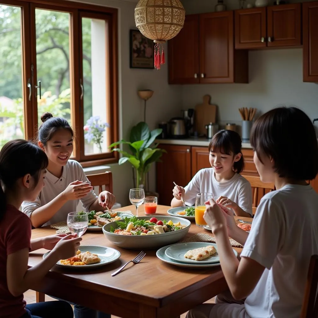 Vietnamese Family Dining