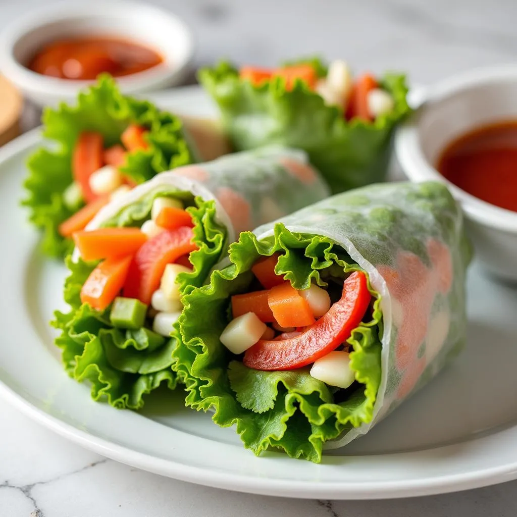 Vietnamese Fresh Spring Rolls