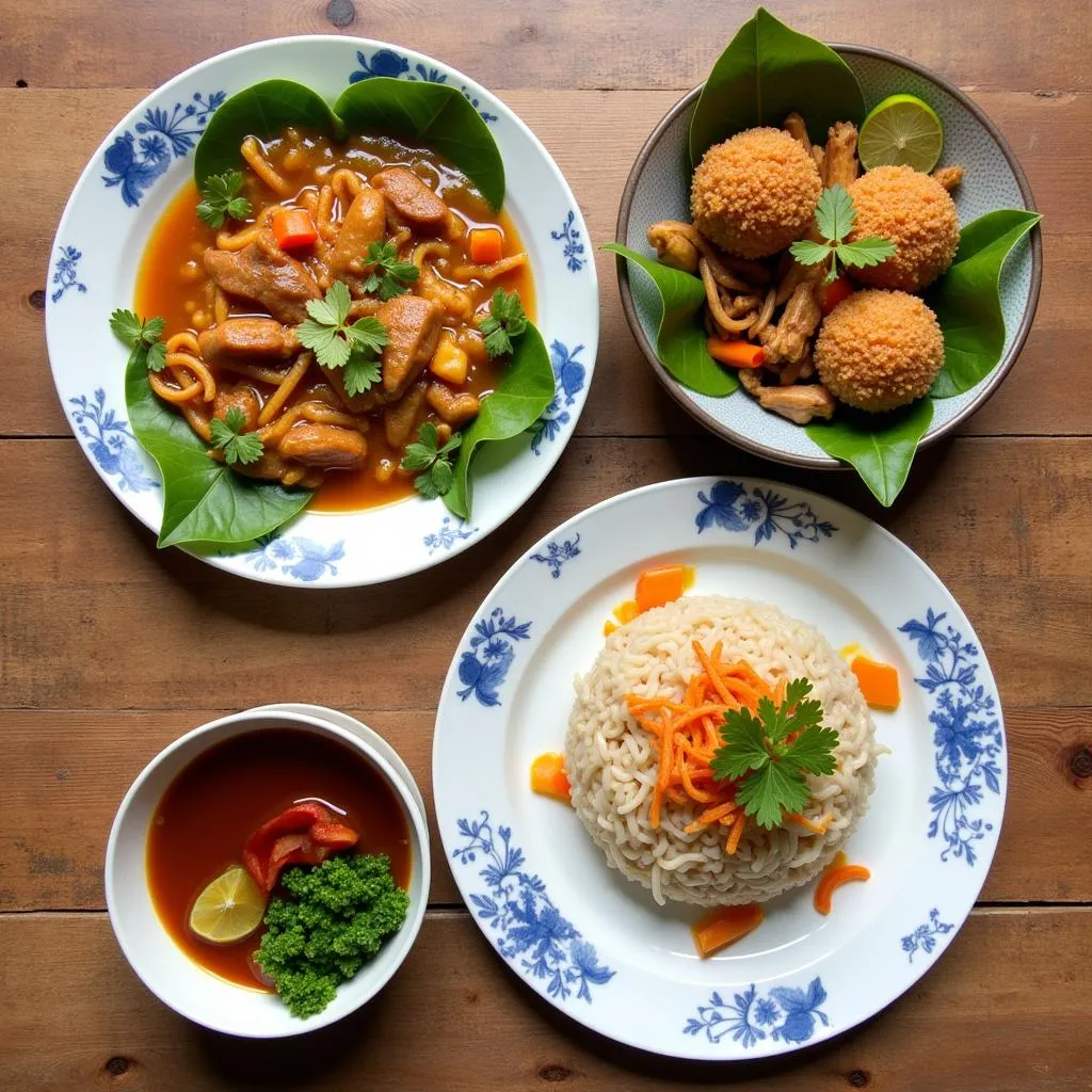 Vietnamese Healthy Dishes: Bun Cha, Goi Cuon, Chao