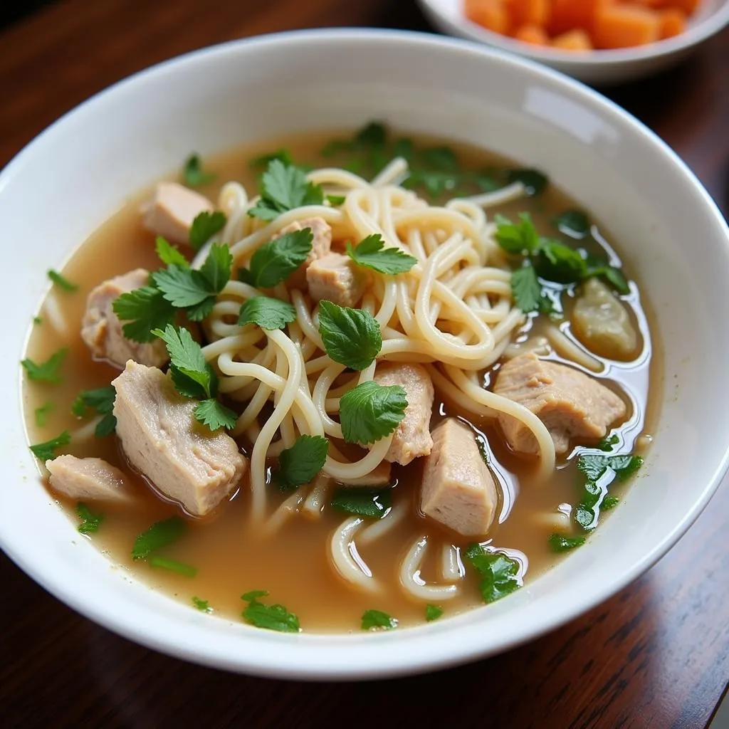 Vietnamese Pho with Chicken