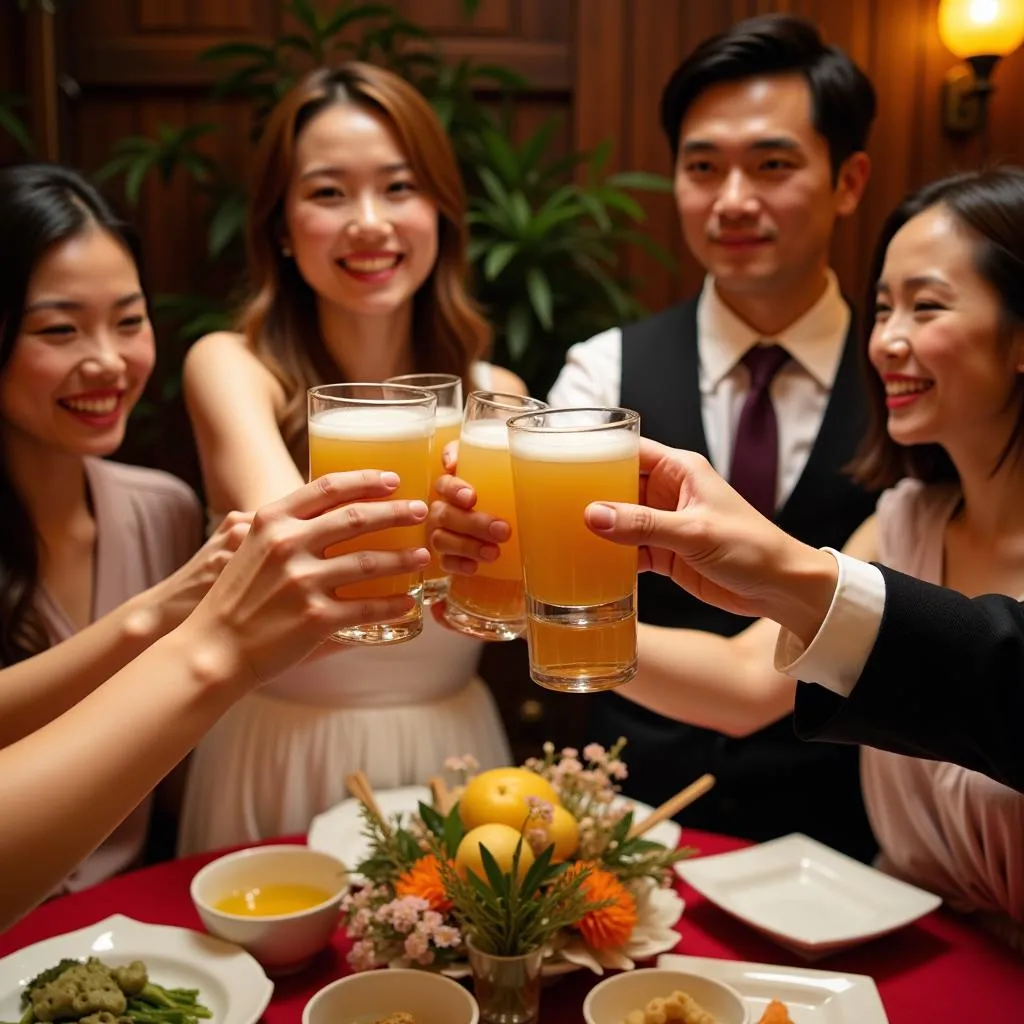 Vietnamese Wedding Toast