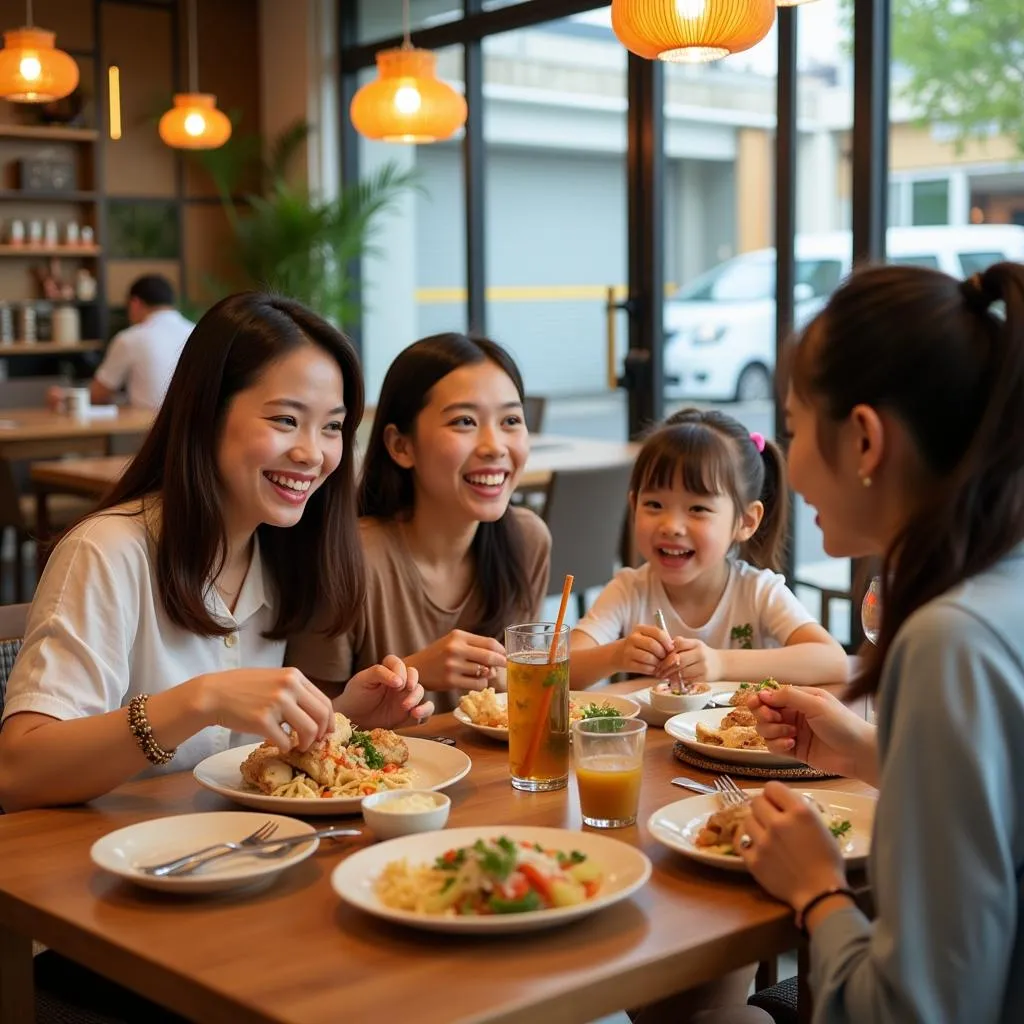 Family Dining at Vincom Quang Ngai