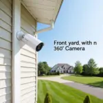 Optimal 360 Camera Placement for Home Security