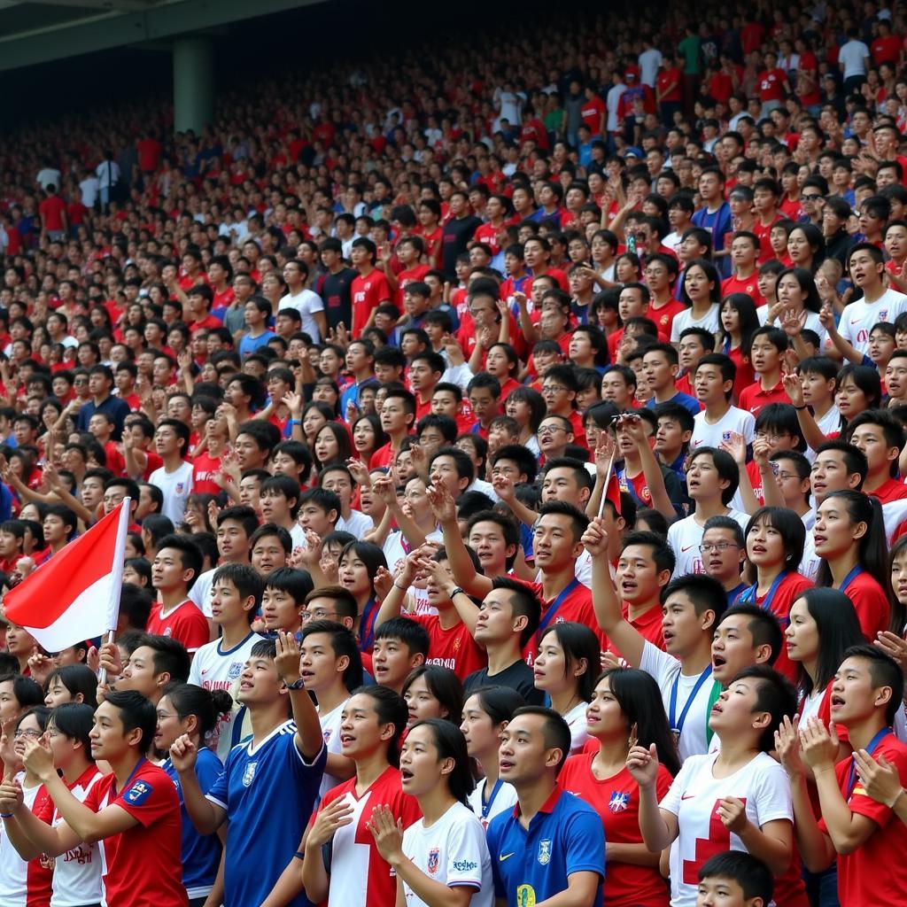 Passionate Fans at the AFF Suzuki Cup 2018